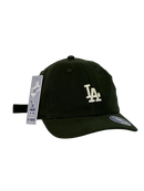 Boné Urbano Los Angeles LA - Cor Verde Militar Logo Amarelado