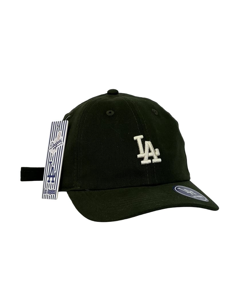 Boné Urbano Los Angeles LA - Cor Verde Militar Logo Amarelado