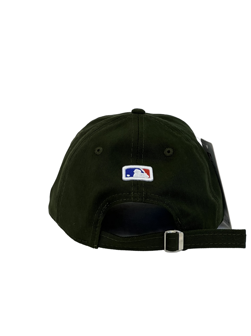 Boné Urbano Los Angeles LA - Cor Verde Militar Logo Amarelado