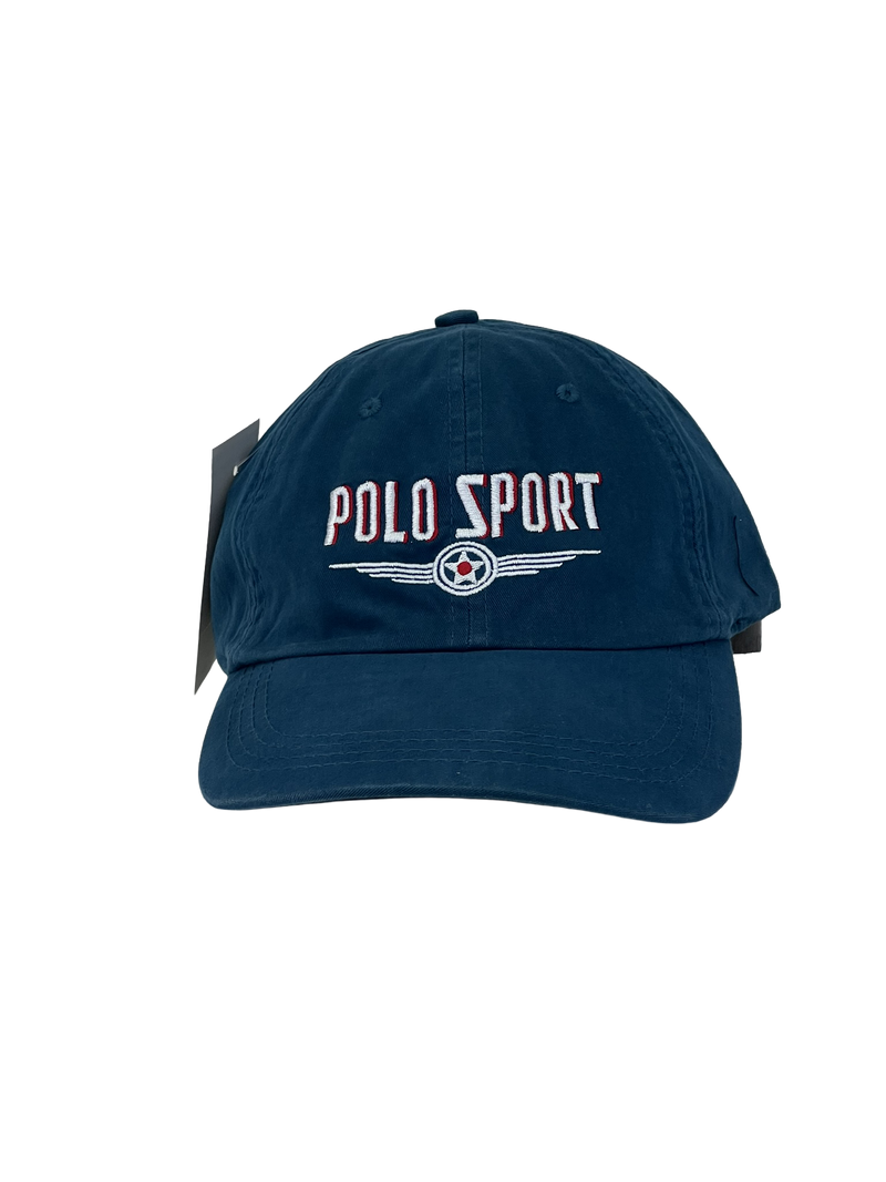 Boné Casual Polo Wear SPORT - Cor Azul Ciano Logo Original