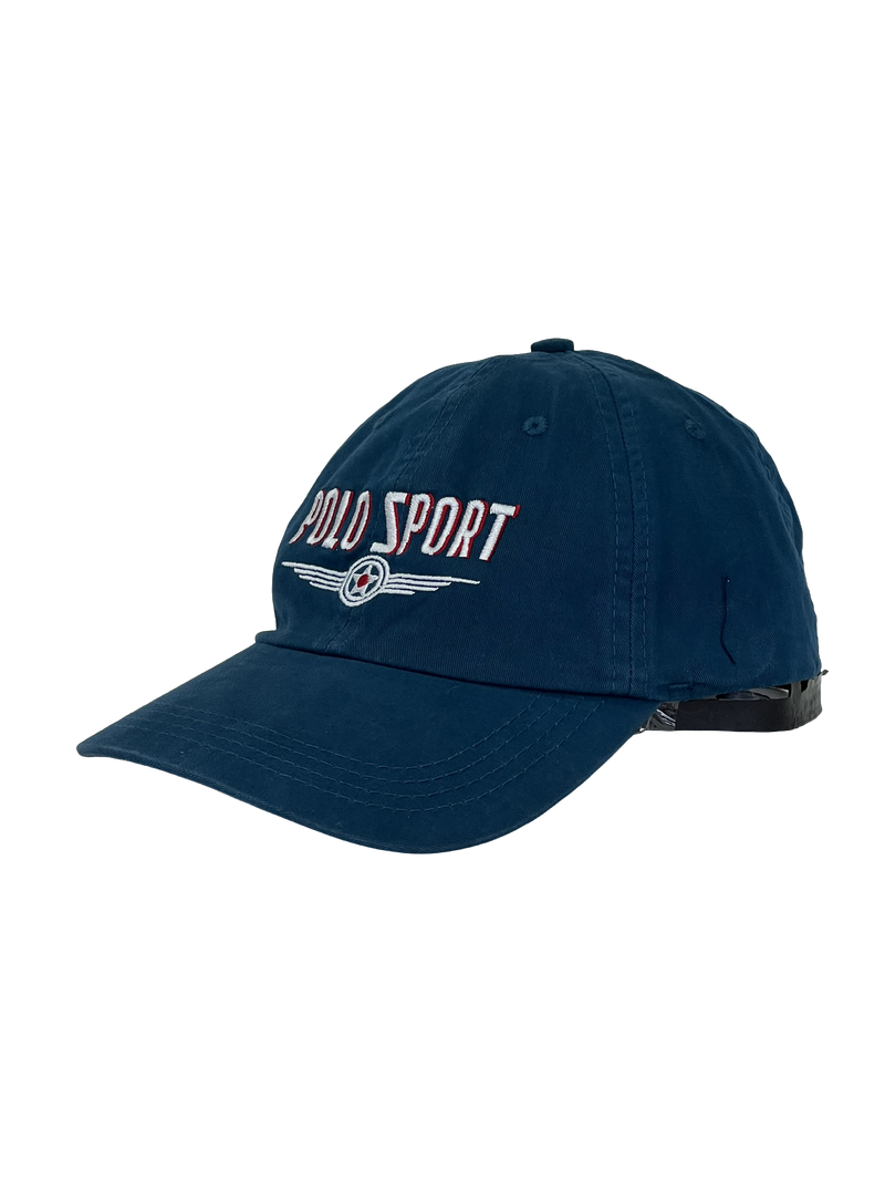 Boné Casual Polo Wear SPORT - Cor Azul Ciano Logo Original