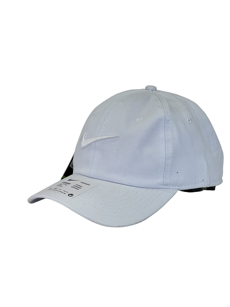 Boné Casual Nike BIG - Cor Branco Logo Branco