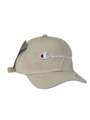 Boné Casual Champions Classic - Cor Bege Logo Branco