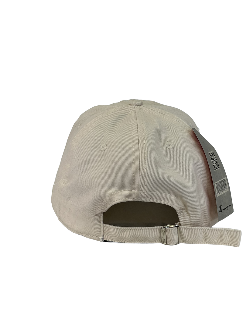 Boné Casual Champions Classic - Cor Bege Logo Branco