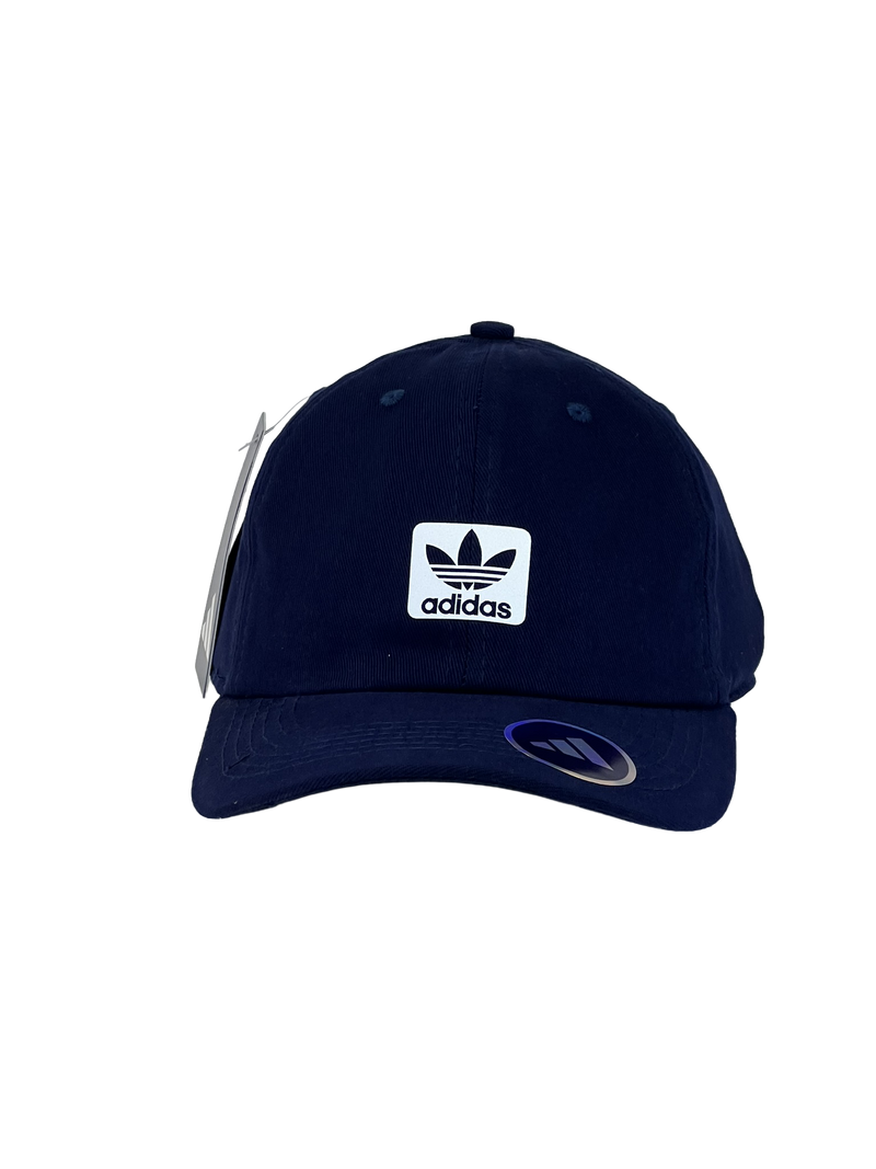 Boné Urbano Adidas Premium  - Cor Azul Escuro Logo Branco
