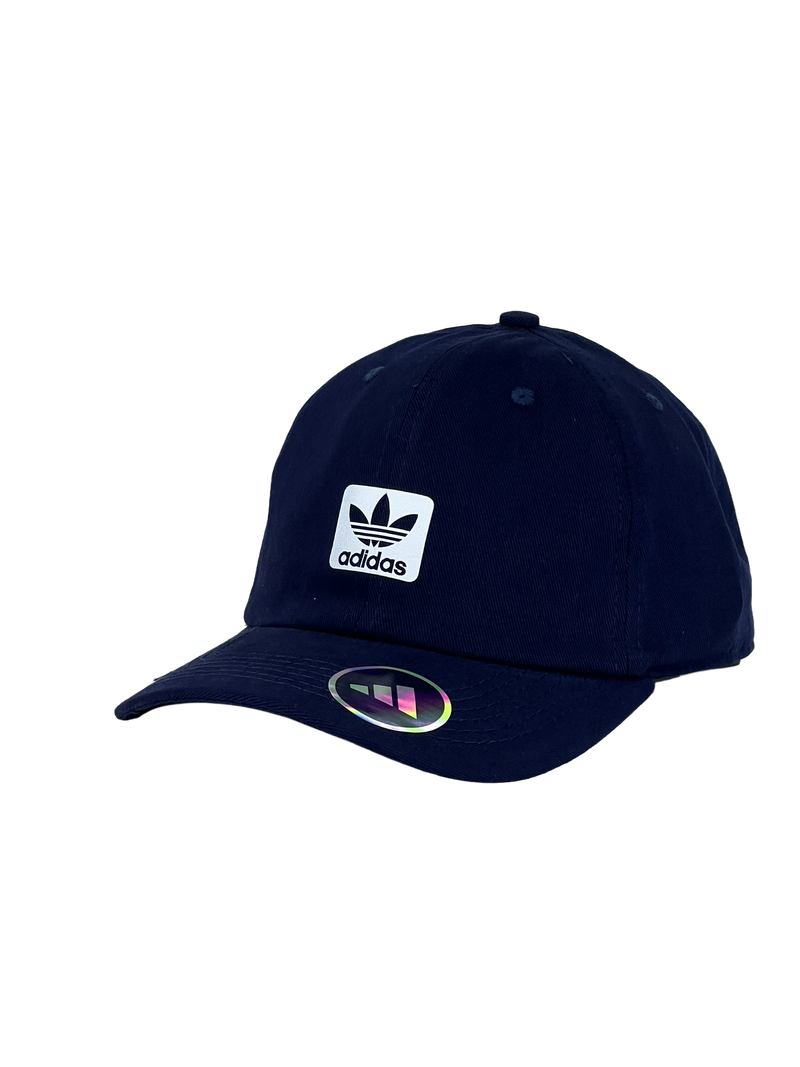 Boné Urbano Adidas Premium  - Cor Azul Escuro Logo Branco