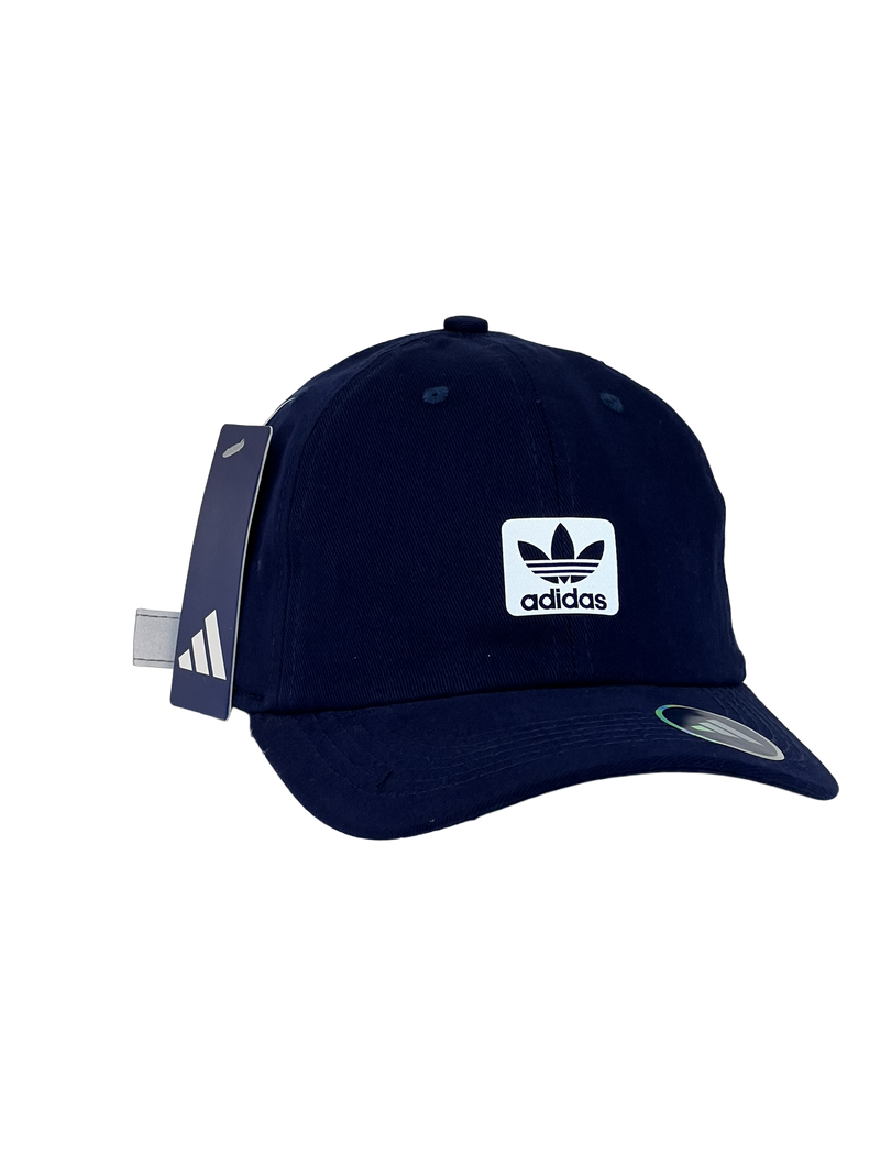 Boné Urbano Adidas Premium  - Cor Azul Escuro Logo Branco