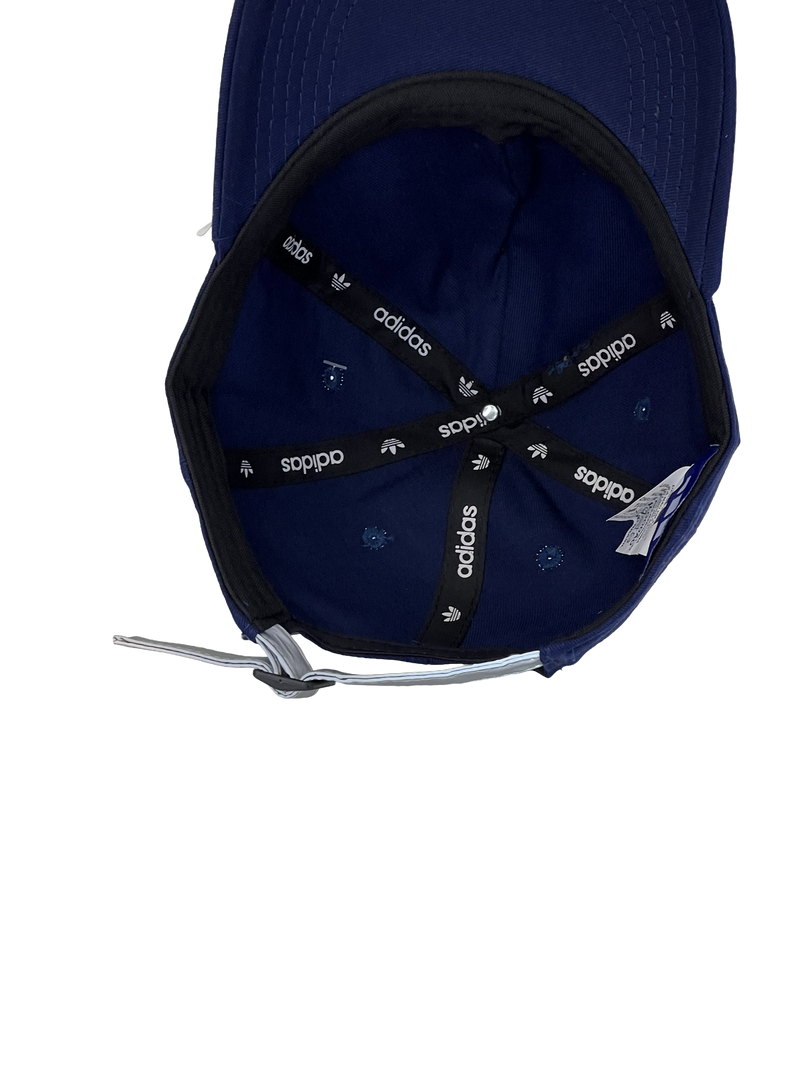 Boné Urbano Adidas Premium  - Cor Azul Escuro Logo Branco