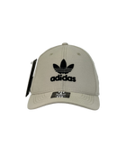 Boné Urbano Adidas BIG New - Cor Bege Logo Preto