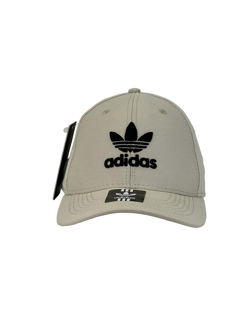 Boné Urbano Adidas BIG New - Cor Bege Logo Preto