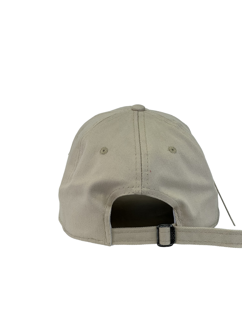 Boné Urbano Adidas BIG New - Cor Bege Logo Preto