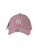 Boné Urbano New York Yankees Classic - Cor Rosa Logo Branco