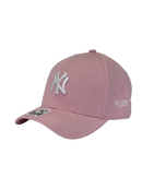 Boné Urbano New York Yankees Classic - Cor Rosa Logo Branco