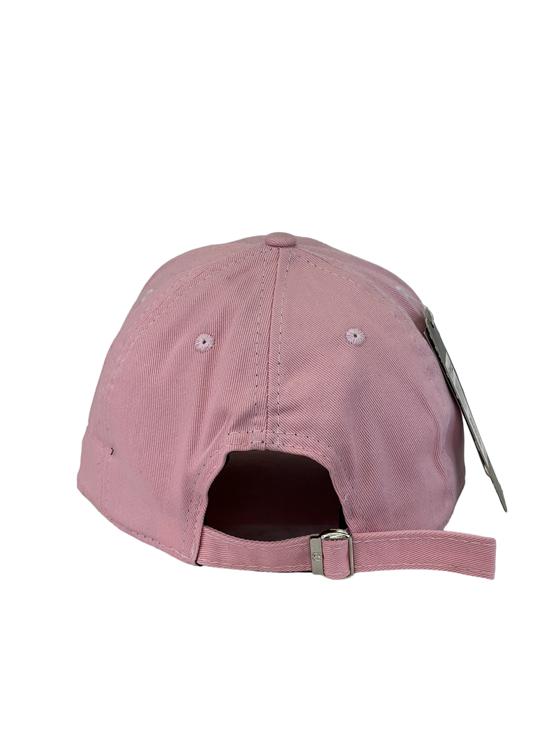 Boné Urbano New York Yankees Classic - Cor Rosa Logo Branco
