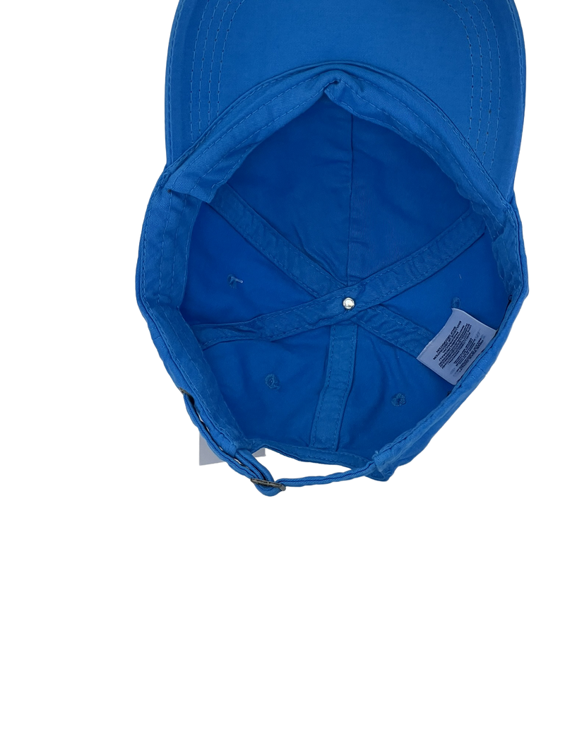 Boné Casual Polo Wear SPORT EUA - Cor Azul Claro Logo Branco