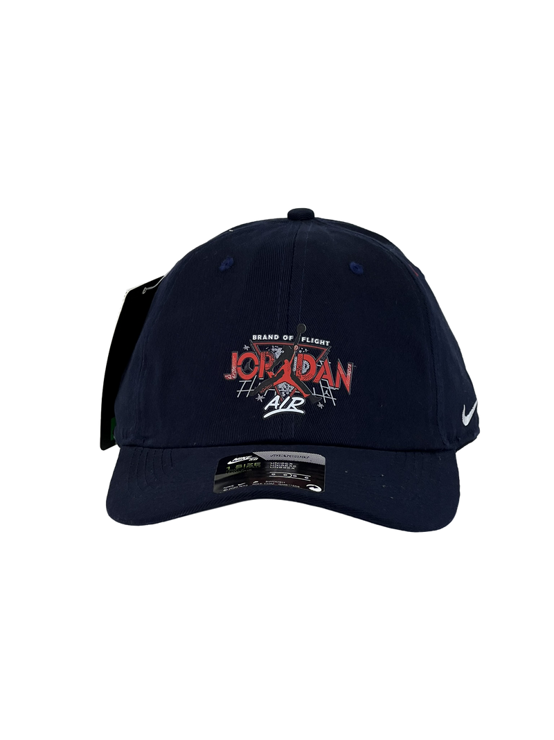 Boné Casual Nike Jordan Cartoon - Cor Azul Escuro Logo Original