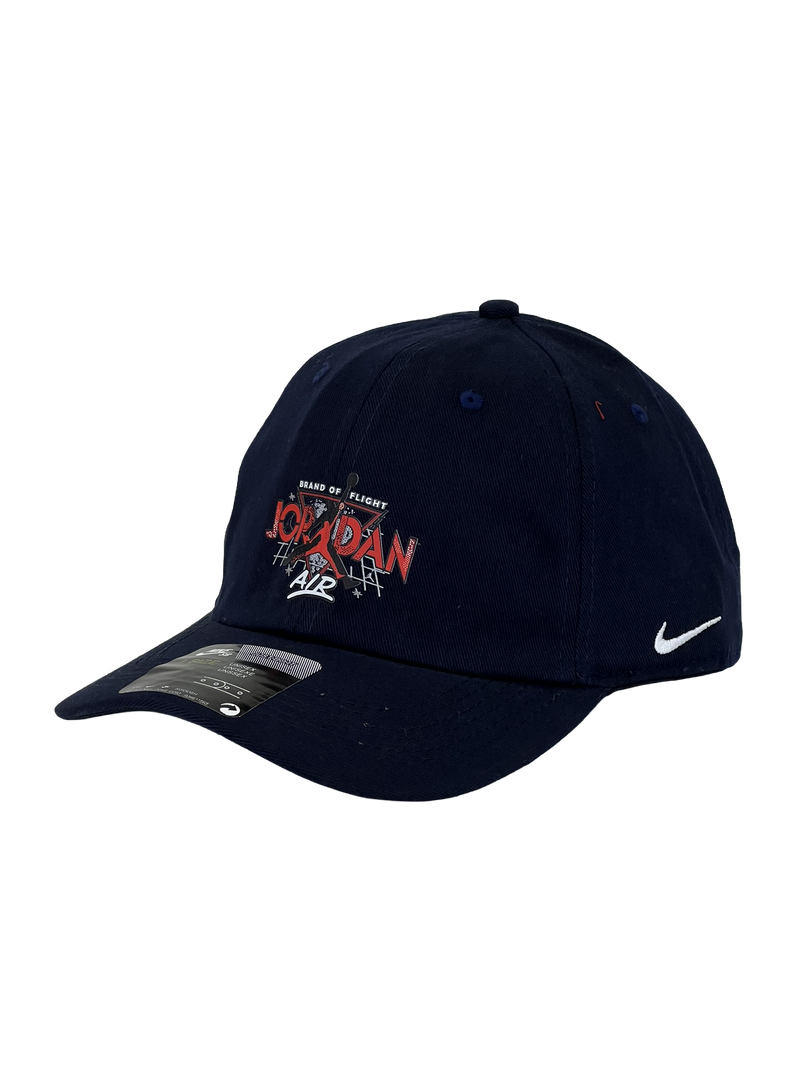 Boné Casual Nike Jordan Cartoon - Cor Azul Escuro Logo Original