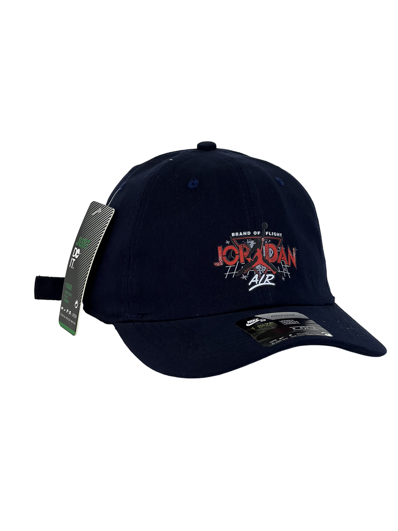 Boné Casual Nike Jordan Cartoon - Cor Azul Escuro Logo Original