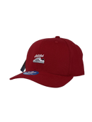 Boné Urbano Adidas Tênis - Cor Vermelho Logo Branco