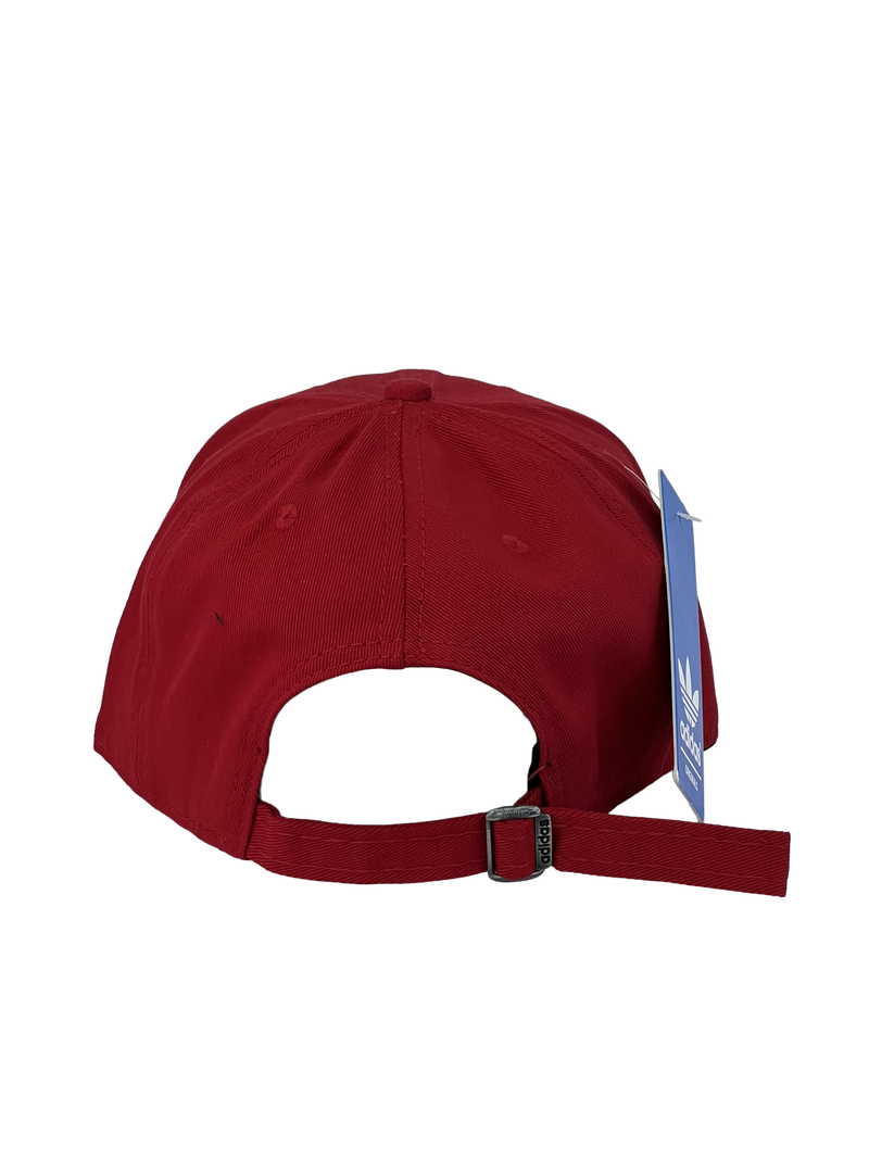 Boné Urbano Adidas Tênis - Cor Vermelho Logo Branco