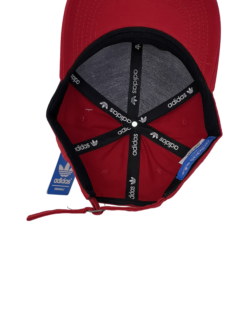 Boné Urbano Adidas Tênis - Cor Vermelho Logo Branco