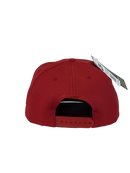 Boné Aba Reta Nike Letter & Logo - Cor Vermelho Logo Branco