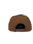 Boné Aba Reta Nike Letter & Logo - Cor Marrom Logo Preto