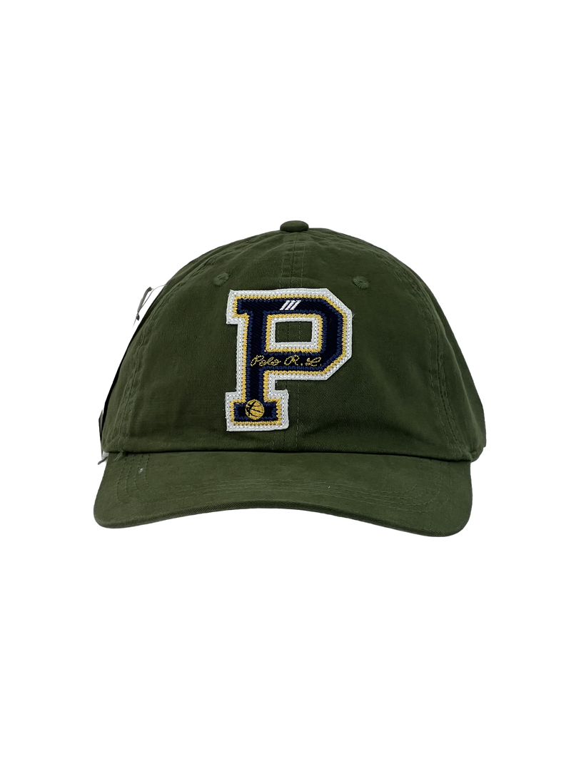 Boné Casual Polo Wear BIG P - Cor Verde Militar Logo Original