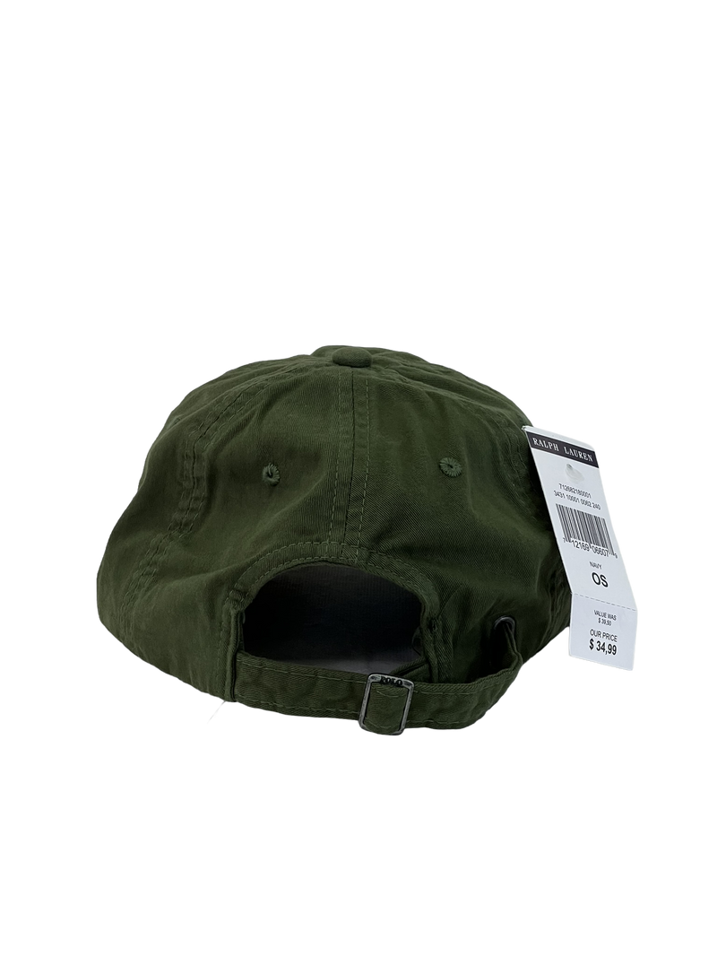 Boné Casual Polo Wear BIG P - Cor Verde Militar Logo Original