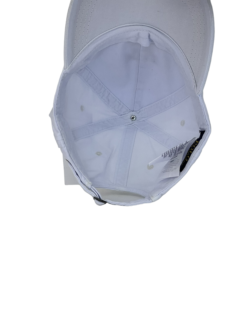 Boné Casual Polo Wear 1967 EUA - Cor bRANCO Logo aZUL