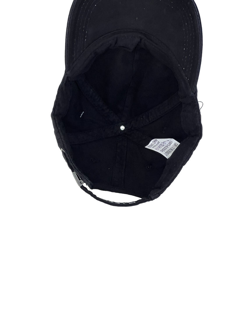 Boné Casual Polo Wear Helicopter - Cor Preto Logo Branco