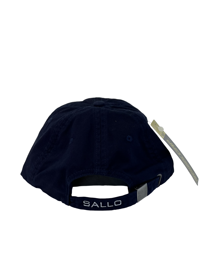 Boné Casual Polo Wear Helicopter - Cor Azul Escuro Logo Branco