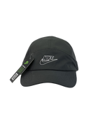 Boné Casual Nike Basic Two Letter & Logo - Cor Cinza Logo Branco