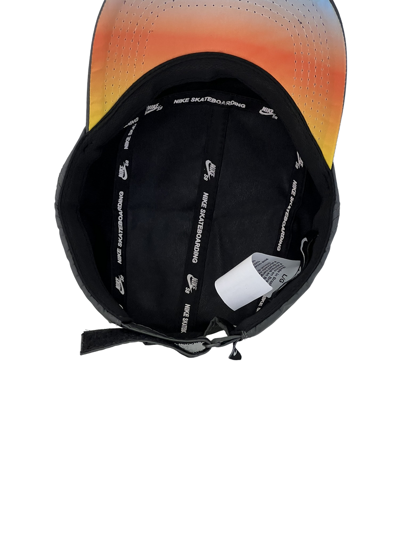 Boné Casual Nike Basic Two Letter & Logo - Cor Cinza Logo Branco