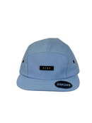 Boné Casual High Basic Two - Cor Azul Claro Logo Preto