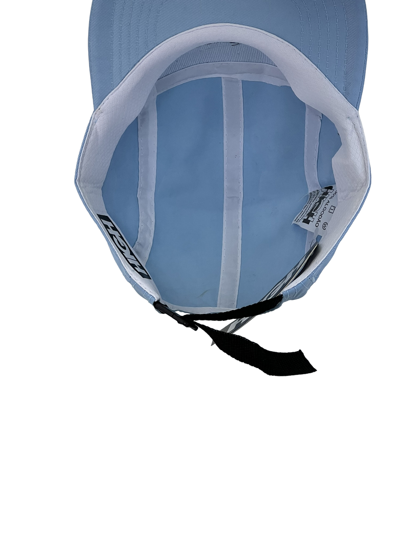 Boné Casual High Basic Two - Cor Azul Claro Logo Preto