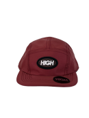 Boné Casual High Classic Premium - Cor Vermelho Escuro Logo Original