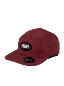 Boné Casual High Classic Premium - Cor Vermelho Escuro Logo Original