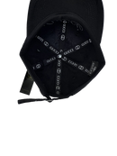 Boné Casual Gucci BIG - Cor Preto Logo Preto