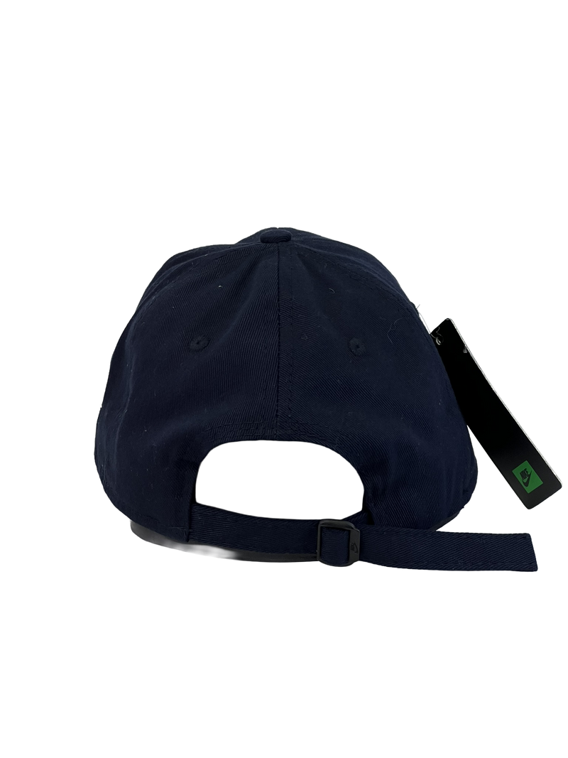 Boné Urbano Nike SB Letter & Logo - Cor Azul Escuro Logo Branco