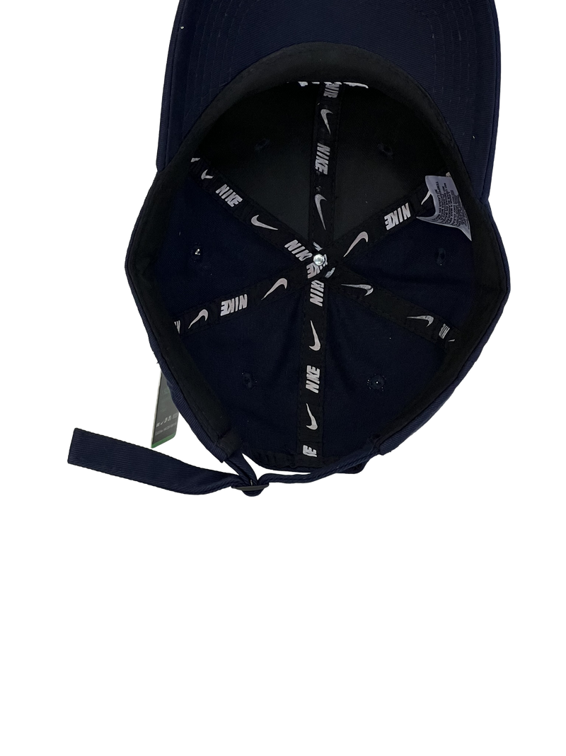 Boné Urbano Nike SB Letter & Logo - Cor Azul Escuro Logo Branco