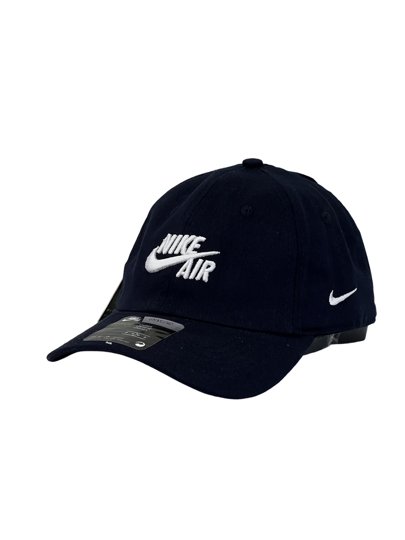 Boné Urbano Nike Air Letter & Logo - Cor Azul Escuro Logo Branco