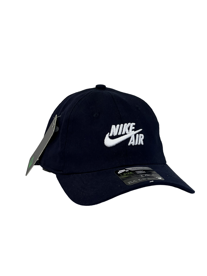 Boné Urbano Nike Air Letter & Logo - Cor Azul Escuro Logo Branco