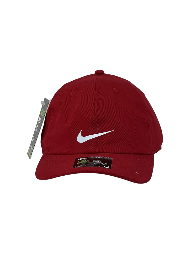 Boné Casual Nike BIG Transluc - Cor Vermelho Logo Branco