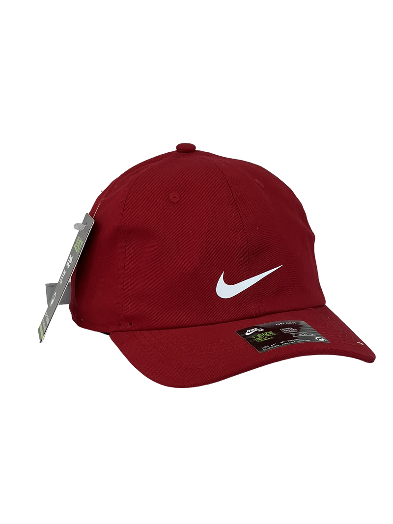 Boné Casual Nike BIG Transluc - Cor Vermelho Logo Branco