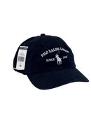 Boné Casual Polo Wear Classic  - Cor Azul Logo Branco