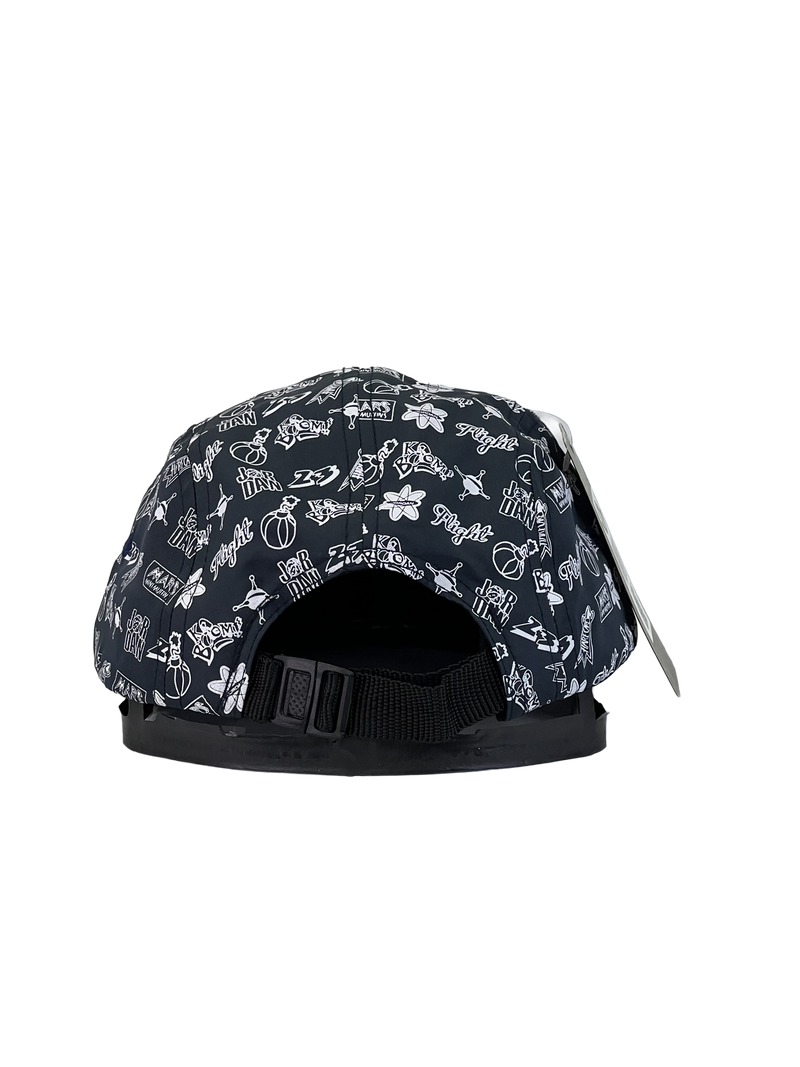 Boné Casual Nike Jordan Figures - Cor Preto Logo Original