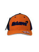 Boné Urbano F1 Mclaren England - Cor Laranja Logo Original