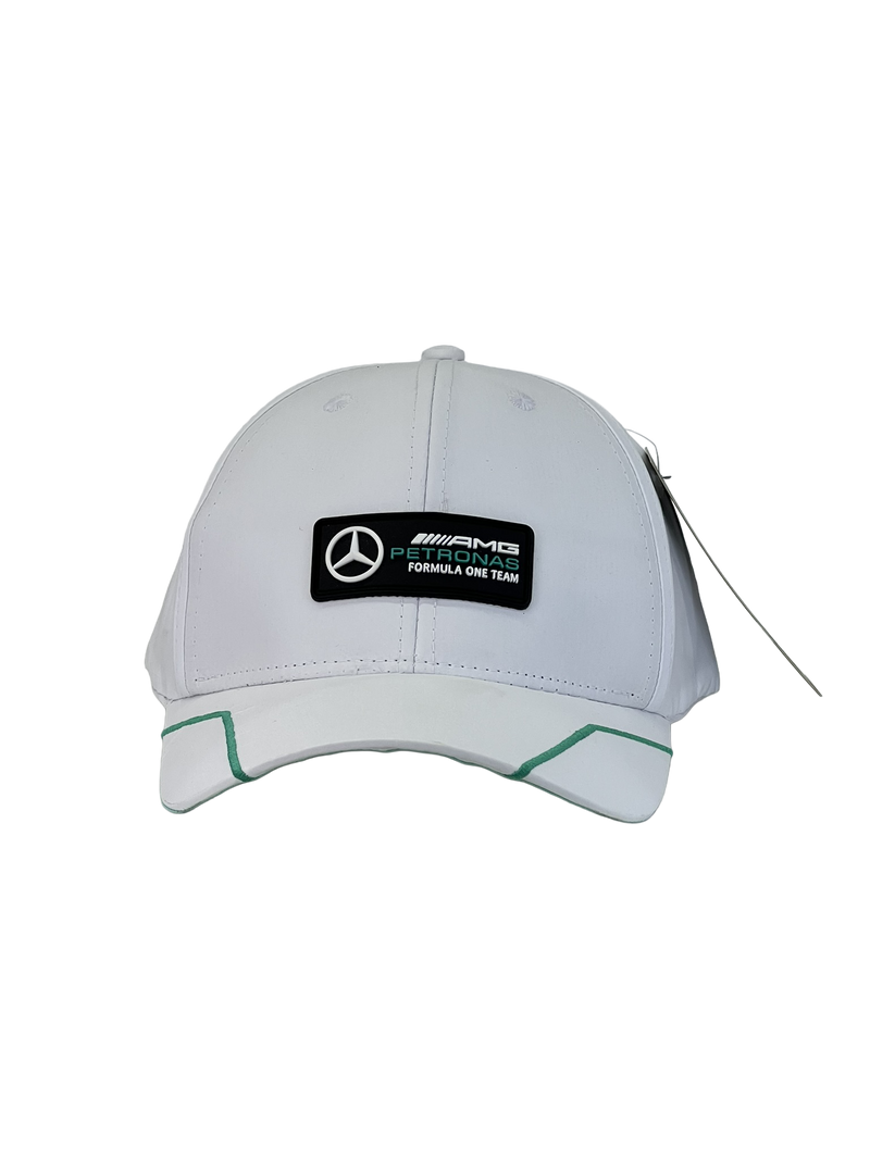 Boné Urbano F1 Mercedes AMG - Cor Branco Logo Original