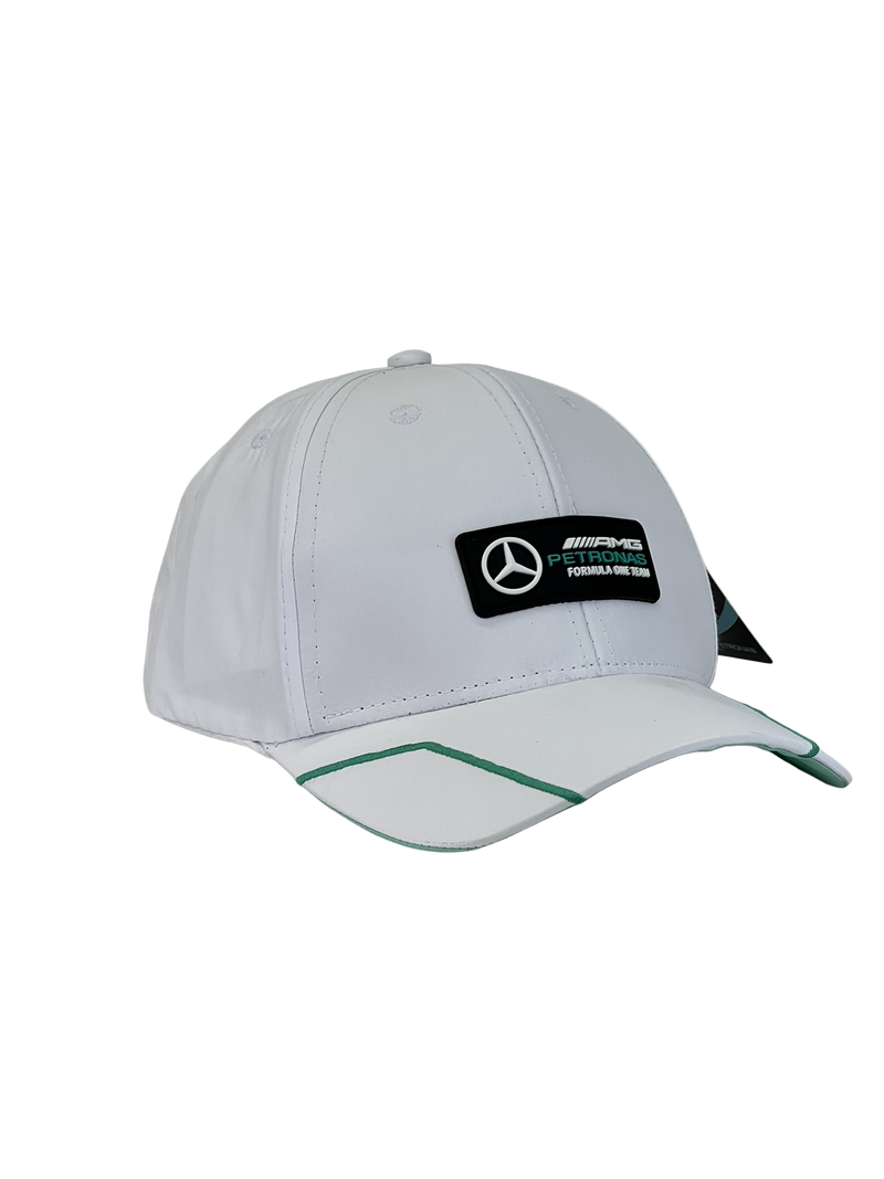 Boné Urbano F1 Mercedes AMG - Cor Branco Logo Original